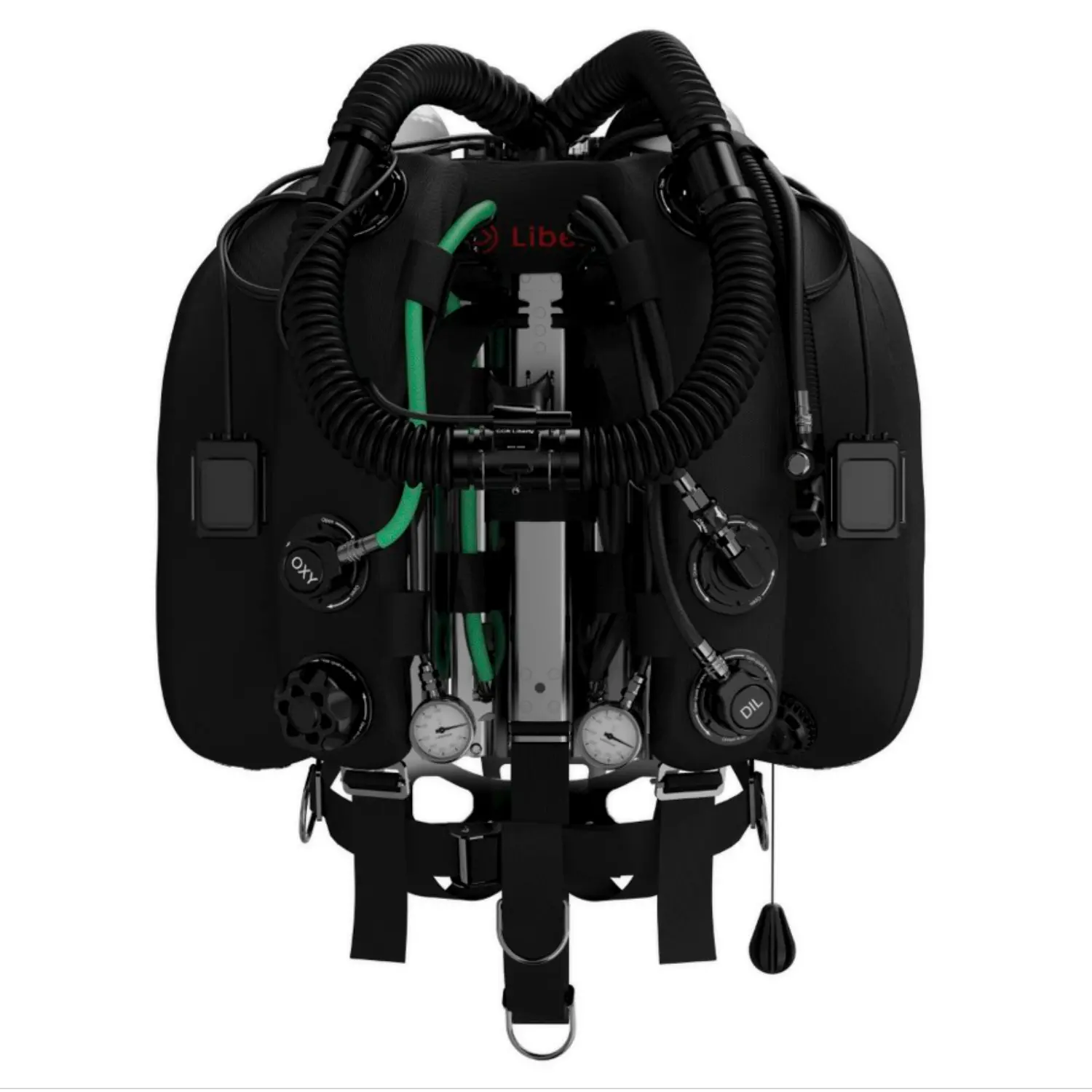 Liberty Frontmount stock unit front-mounted CCR configuration