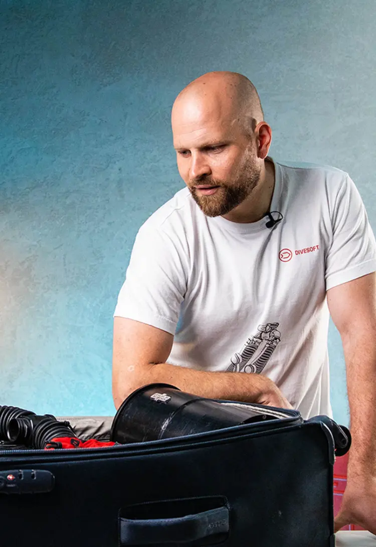 Traveling with a rebreather