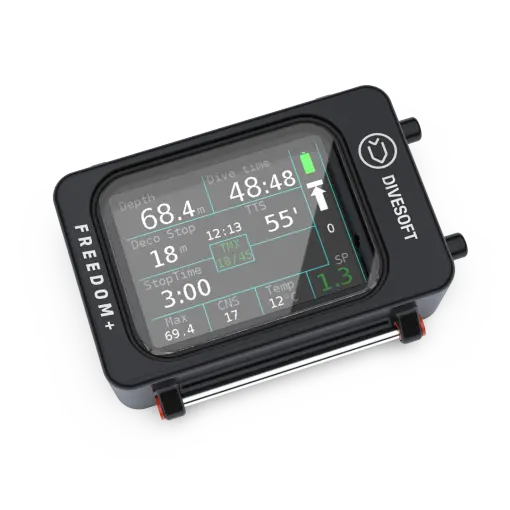 Freedom+ closed circuit dive computer 