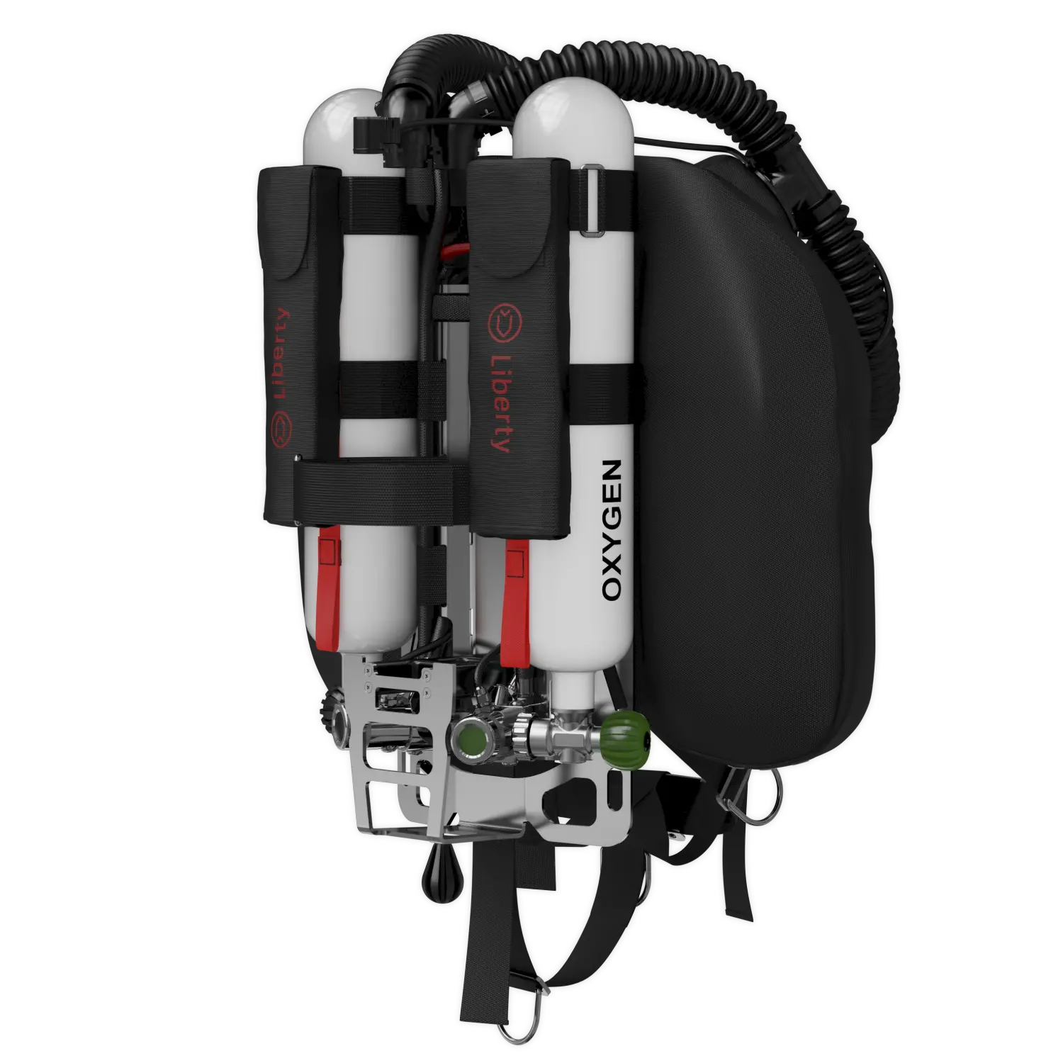 Liberty Frontmount stock unit front-mounted CCR configuration
