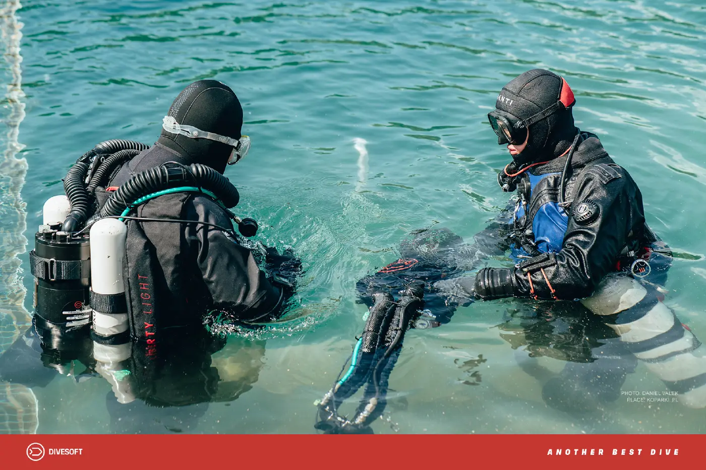 Rebreather divers
