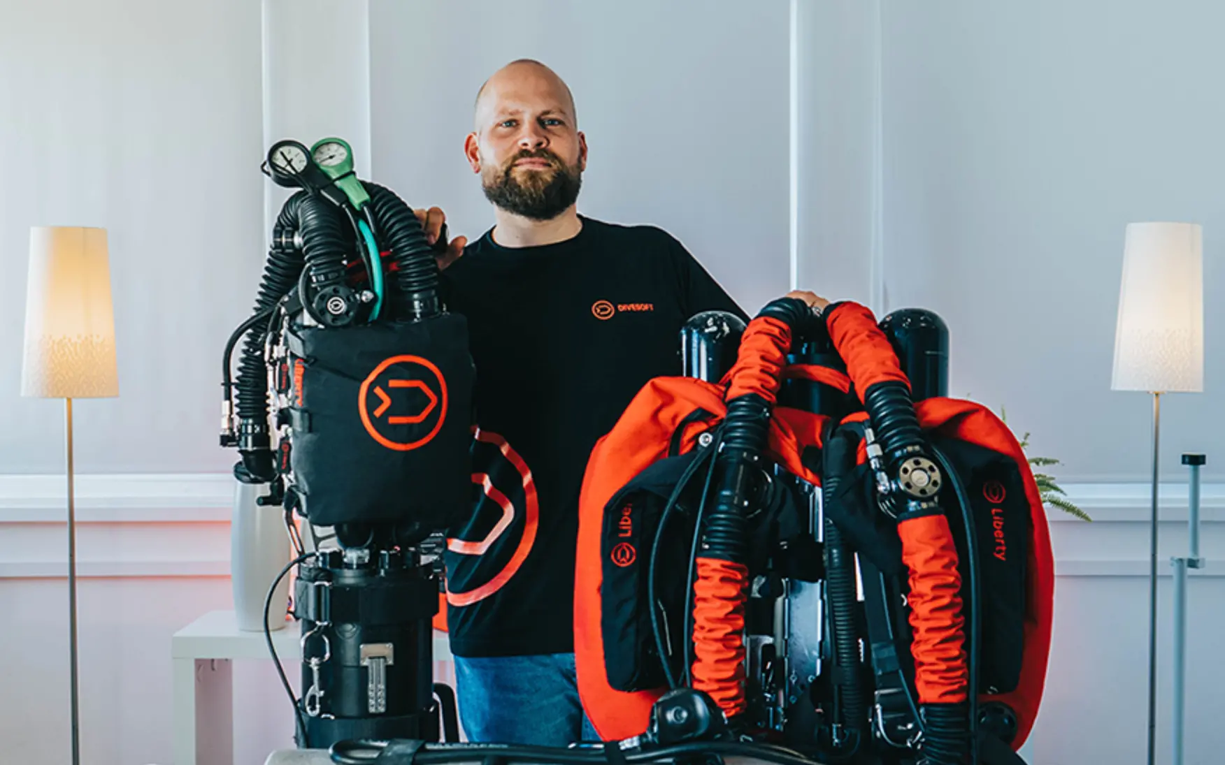 Diving with a bailout rebreather
