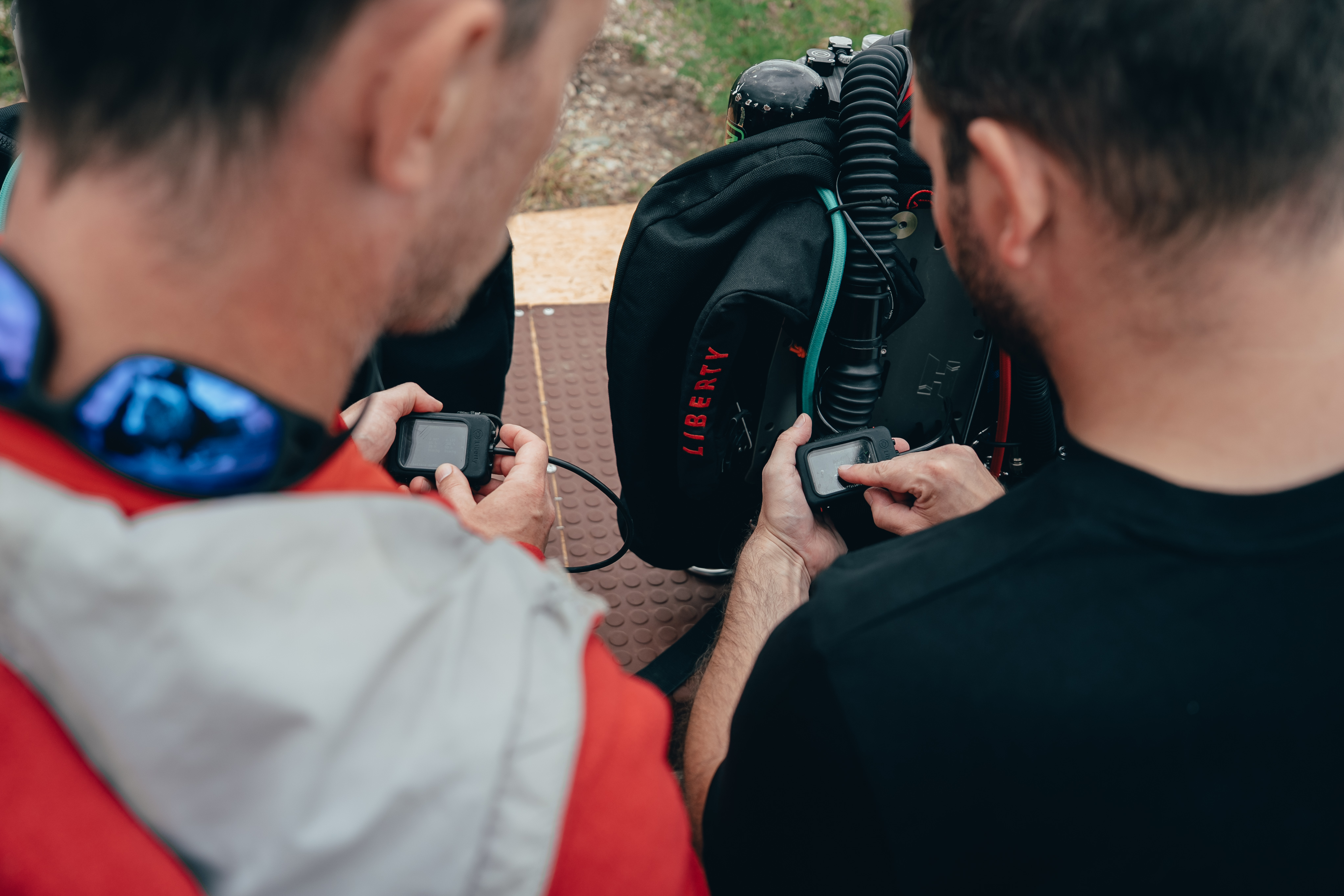 Pre-dive check Liberty Jakub Šimánek