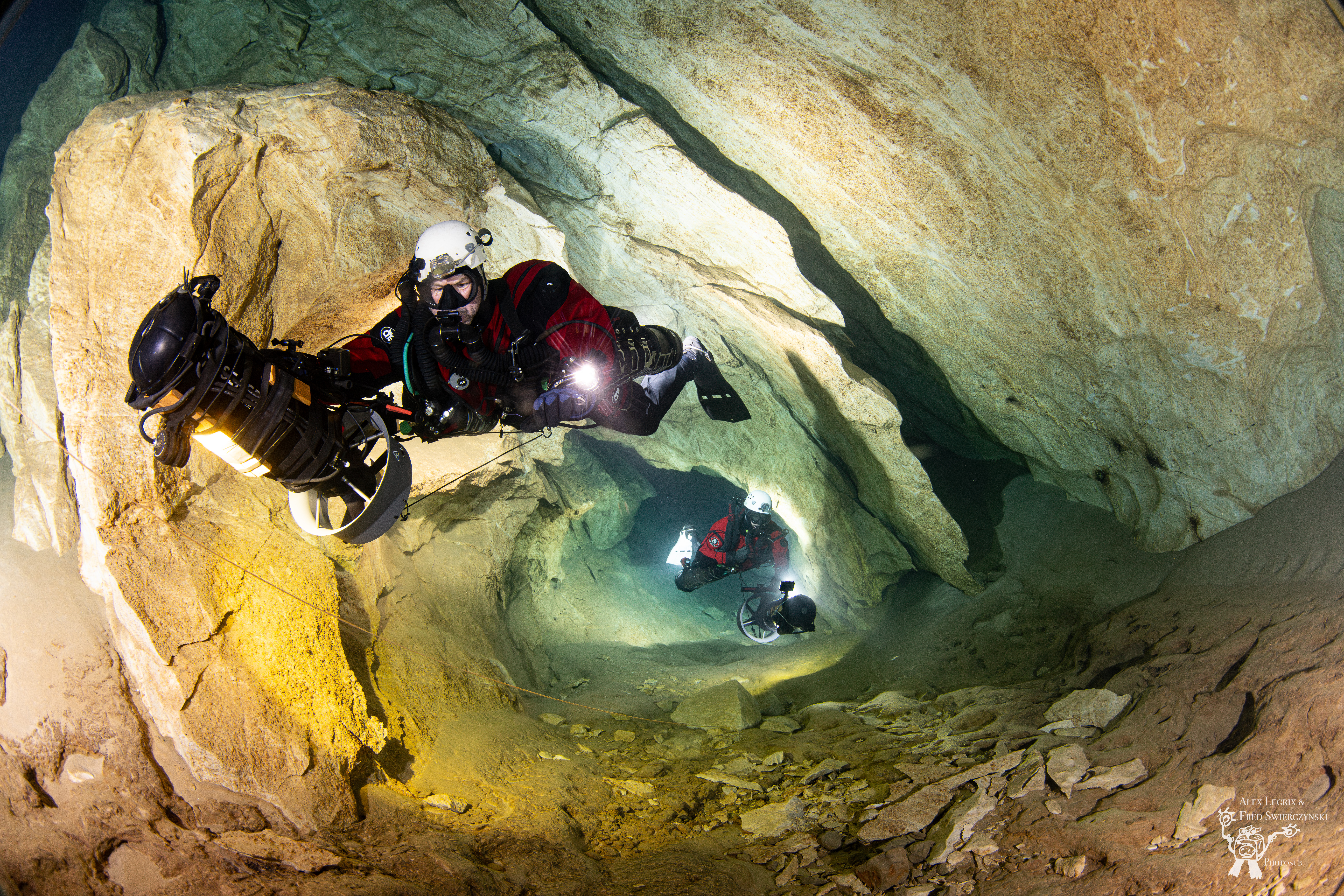 Rebreather diver