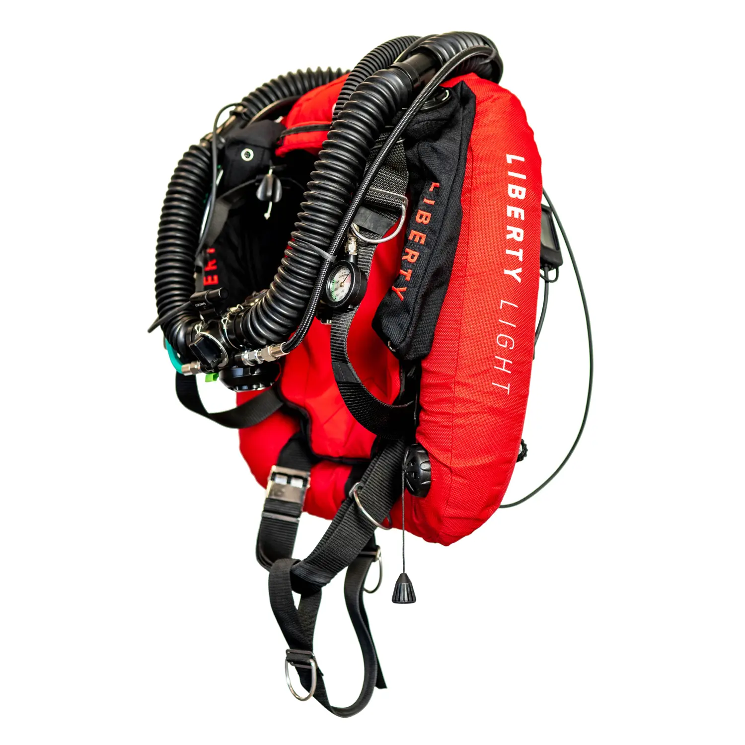 Lightweight Liberty CCR stock configuration optimized for travel and technical diving.
