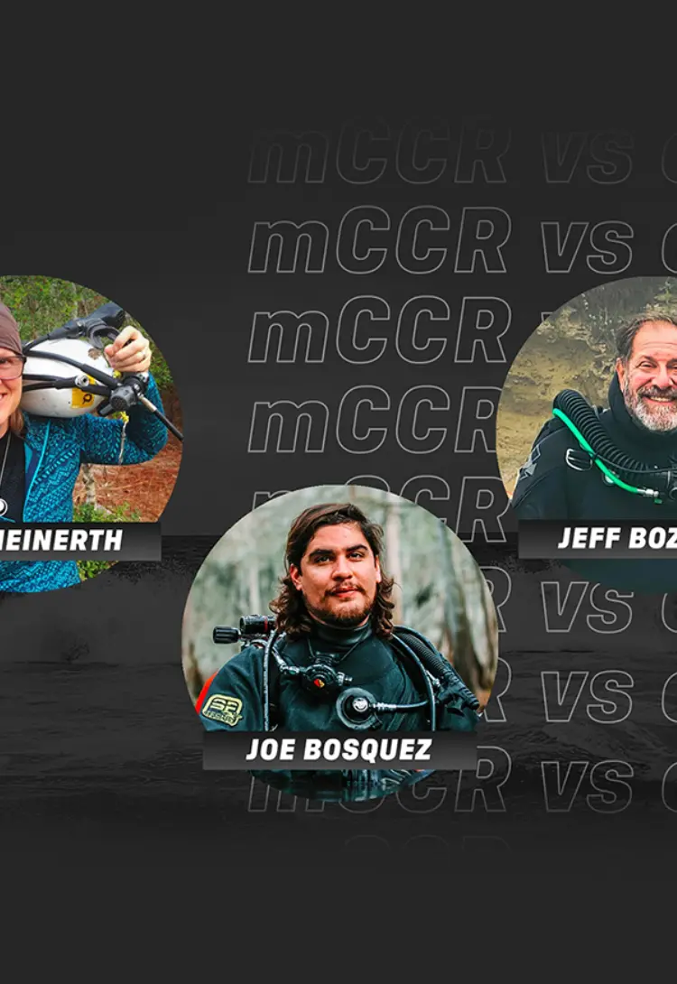  Jill Heinerth and Jeff Bozanic: eCCR vs mCCR discussion