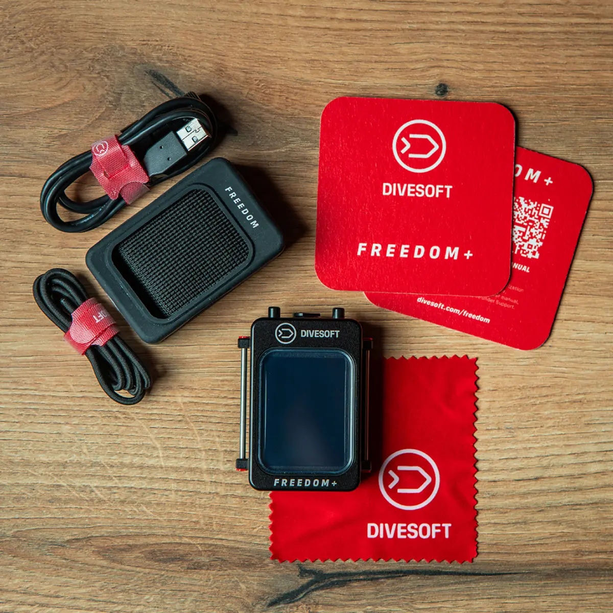 Dive computer Freedom+ Full Trimix with accessories